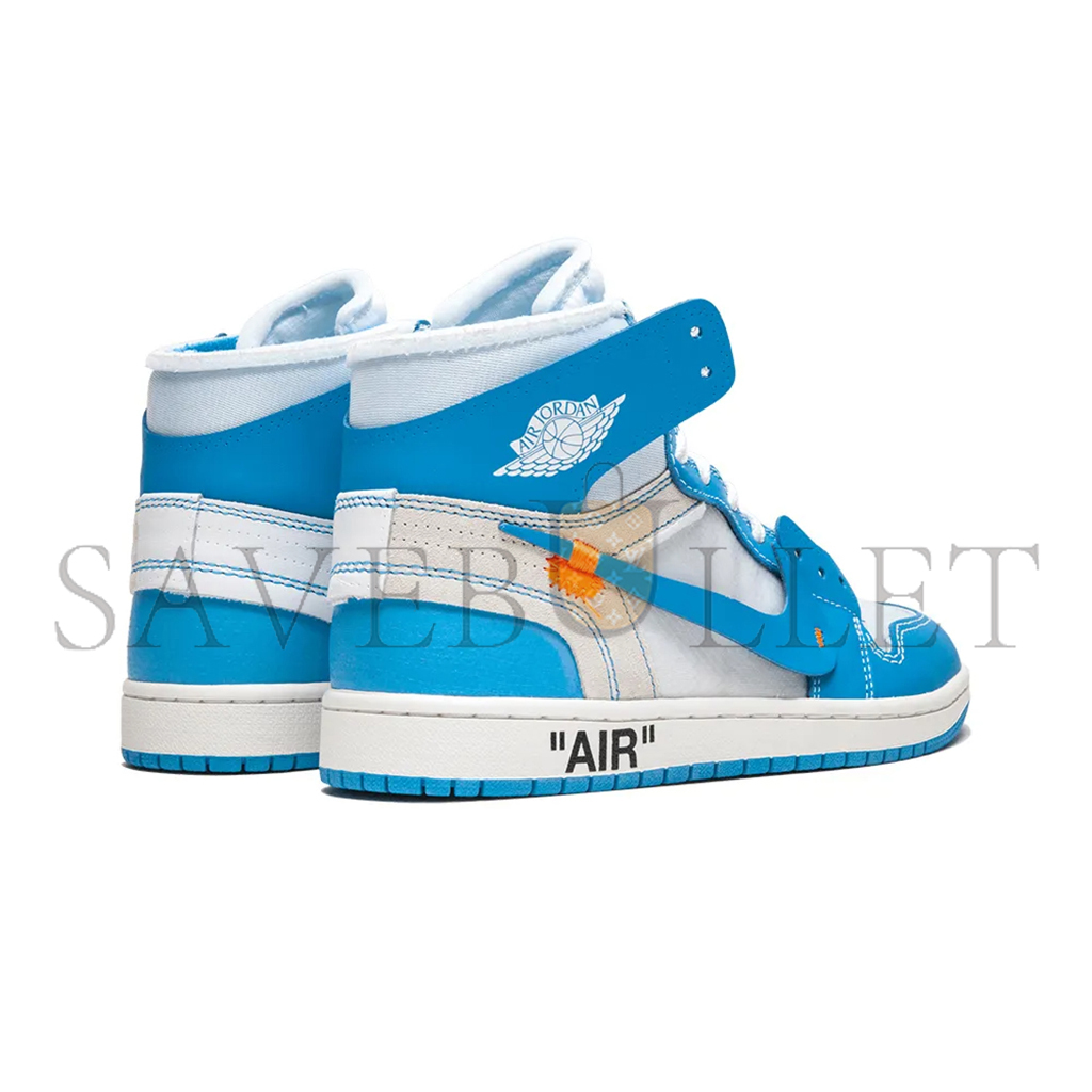 NIKE JORDAN 1 RETRO HIGH OFF-WHITE UNIVERSITY BLUE AQ0818-148